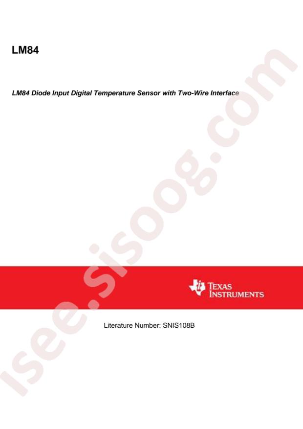 LM84BIMQAX/NOPB