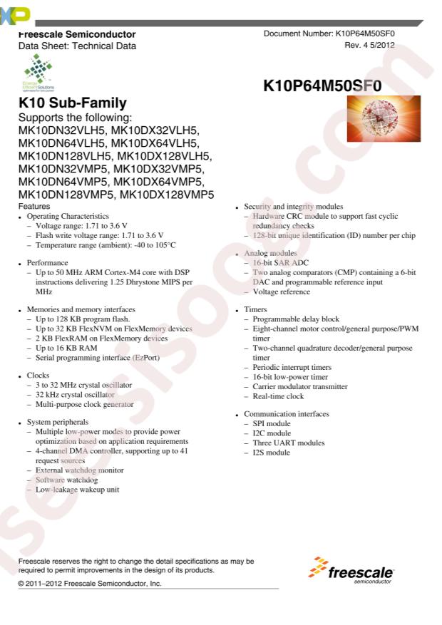 MK10DX128VLH5
