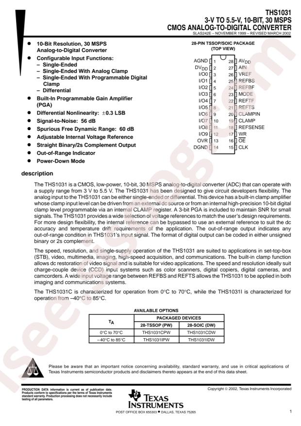 THS1031CPWR