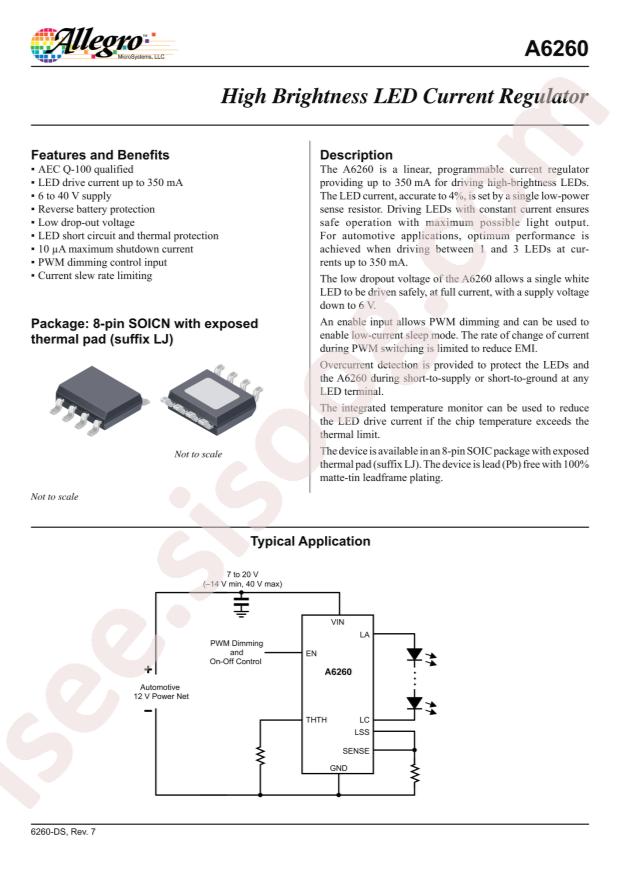 A6260SLJTR-T