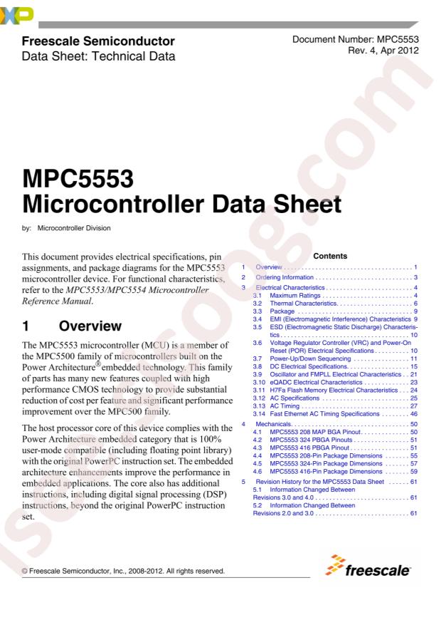 MPC5553MVR132
