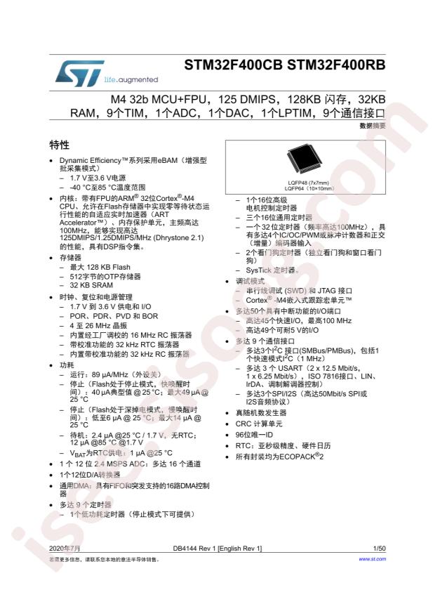 STM32F400CBT6