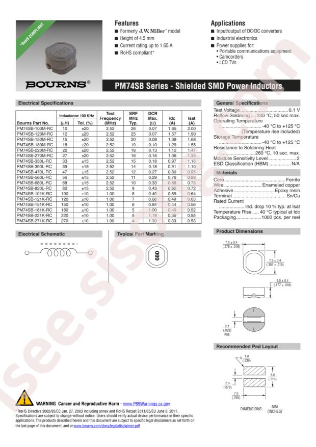 PM74SB-120M-RC