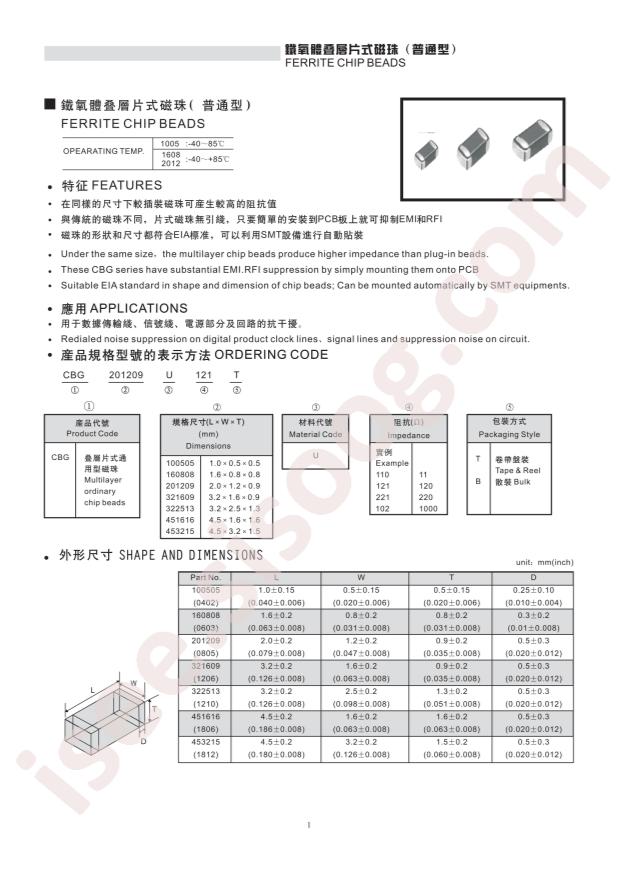 FH CBG100505U600T