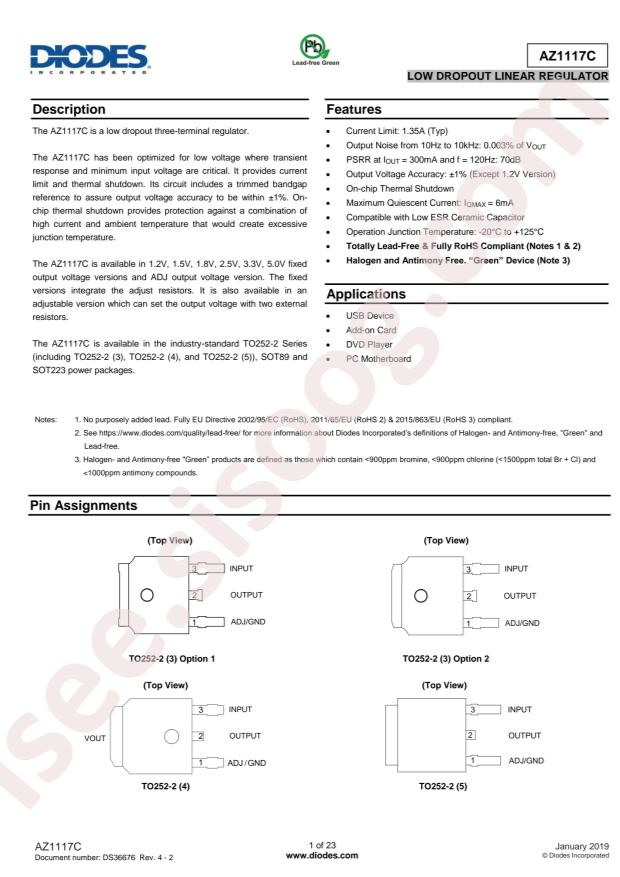 AZ1117CR2-5.0TRG1