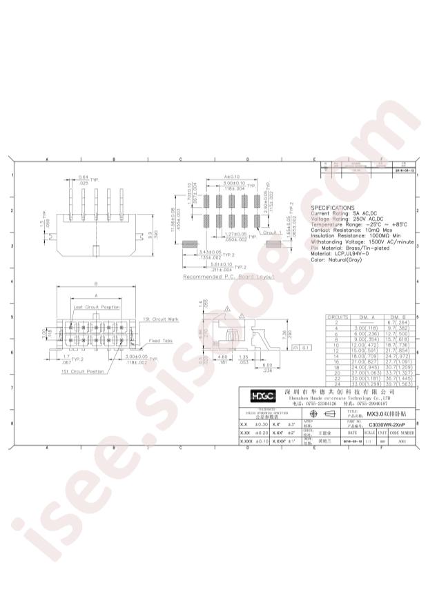 C3030WR-2X8P