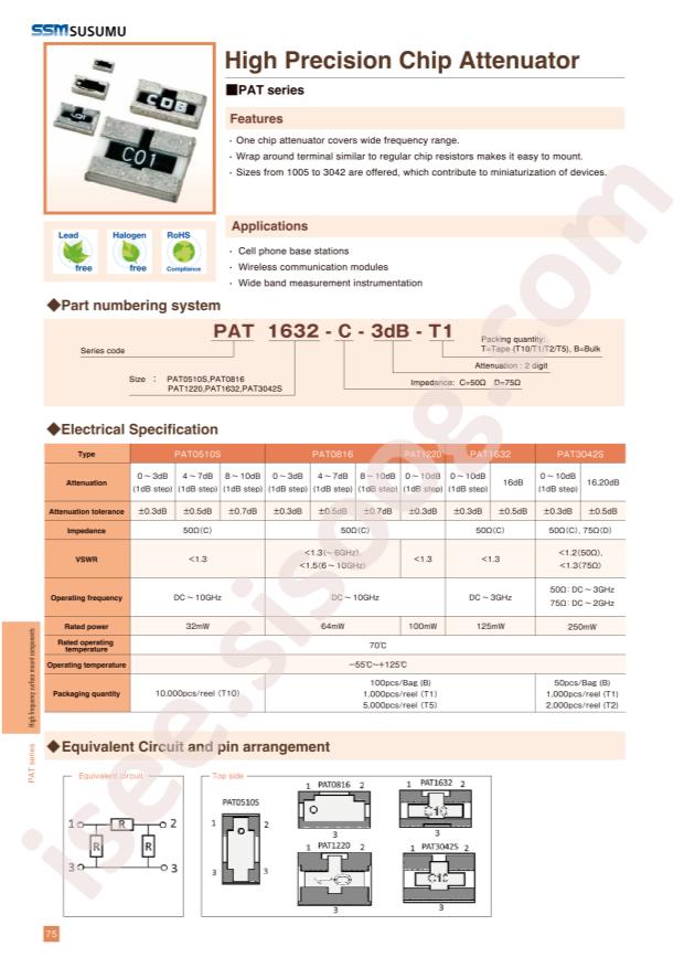 PAT1632-C-10DB-T1