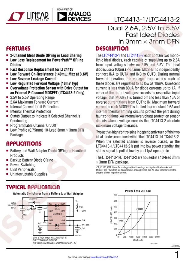 LTC4413EDD-2#PBF