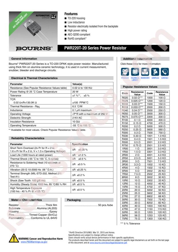 PWR220T-20-10R0F