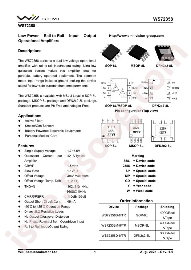 WS72358D-8/TR