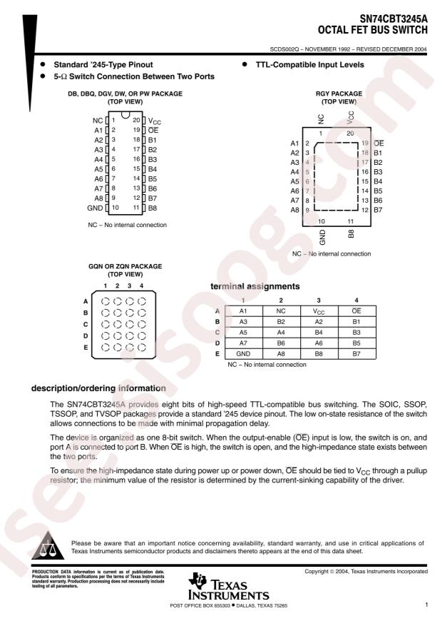 SN74CBT3245ADGVR