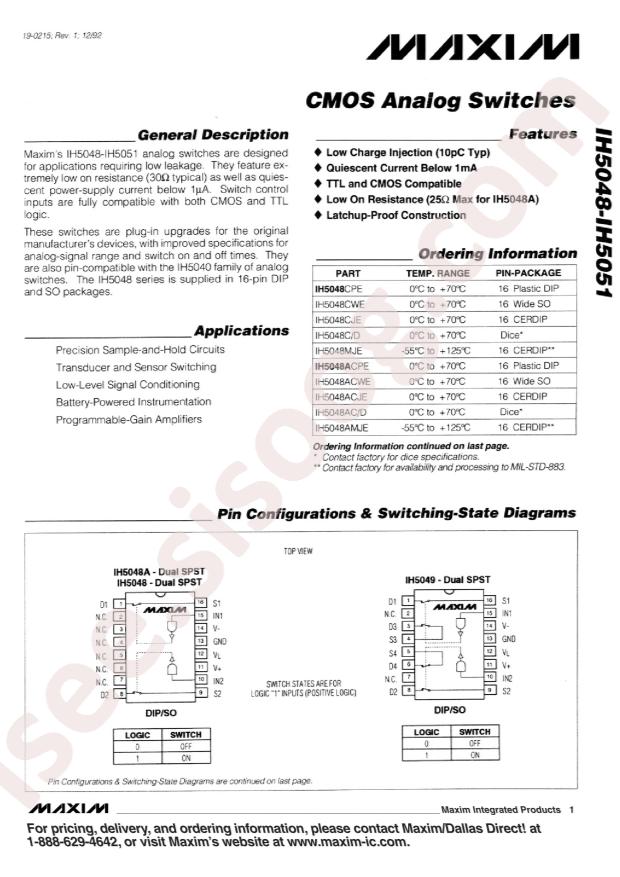 IH5049CPE+