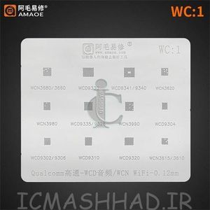 WC1 شابلون AMAOE