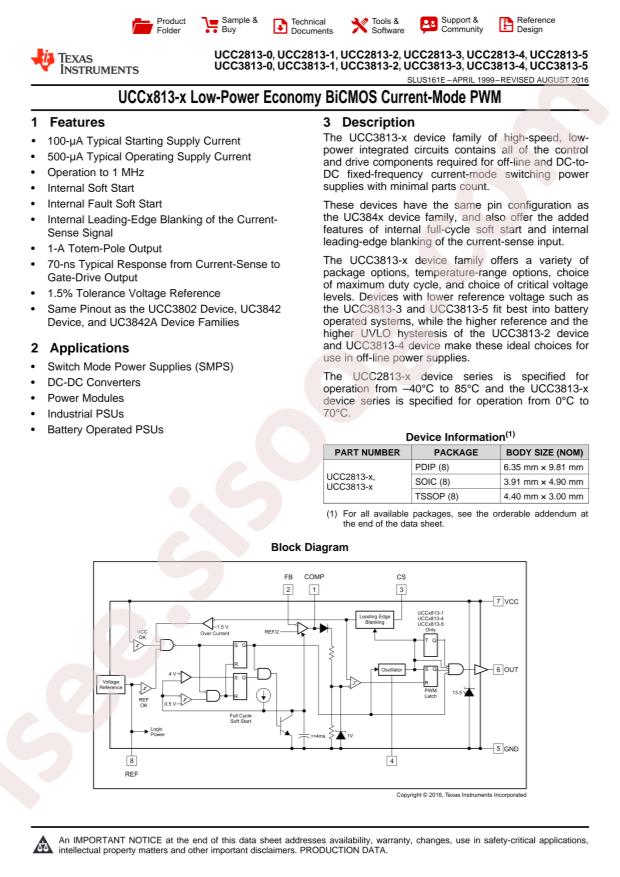 UCC2813DTR-1