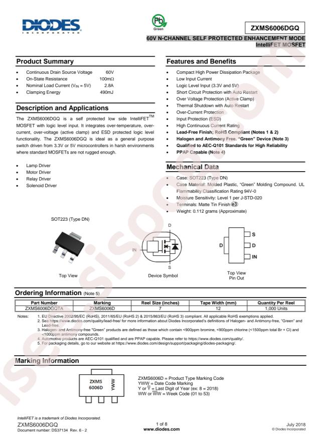 ZXMS6006DGQ-13