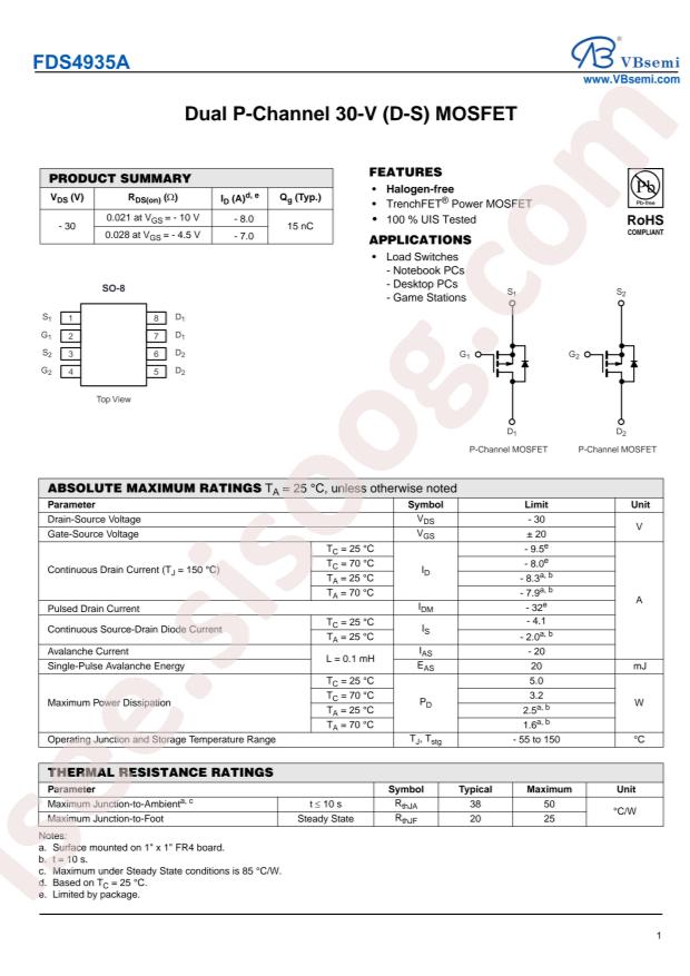 FDS4935A-VB