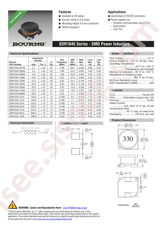 SDR1045-4R5M