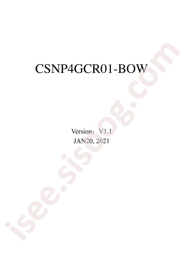 CSNP4GCR01-BOW