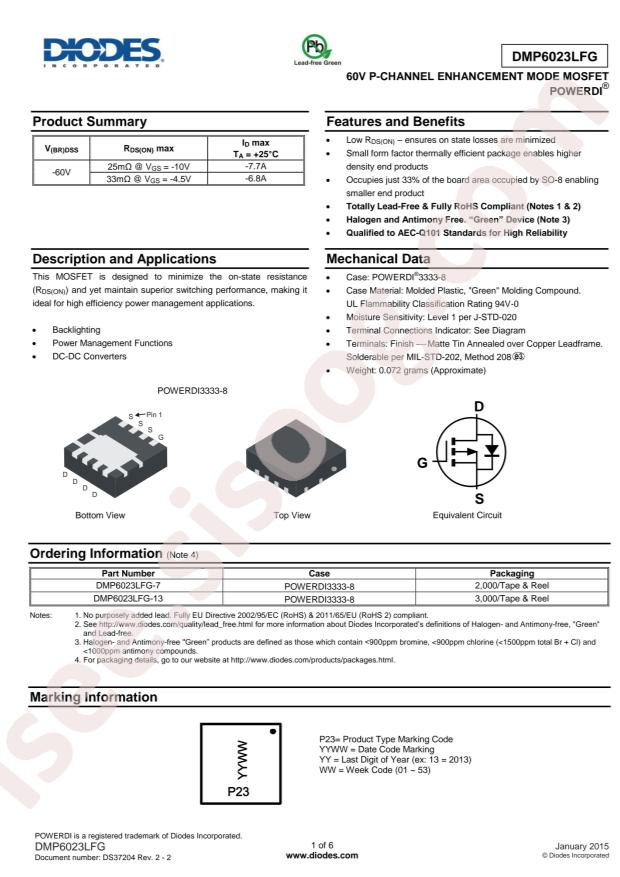 DMP6023LFG-13