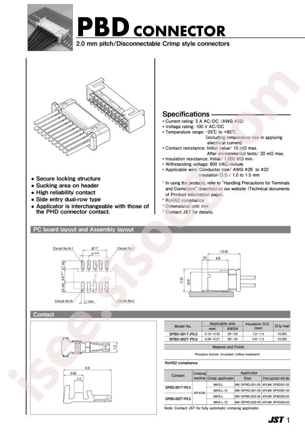 SPBD-001T-P0.5