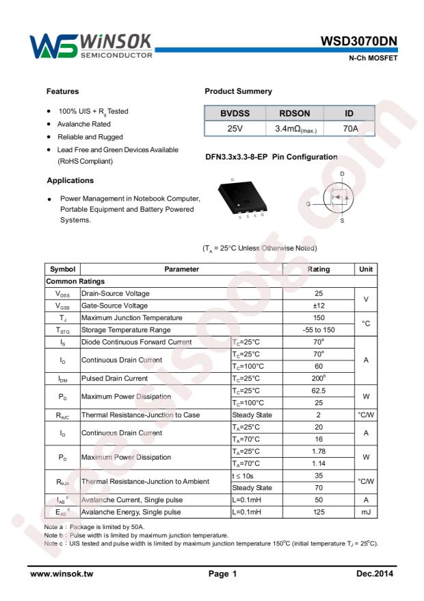 WSD3070DN