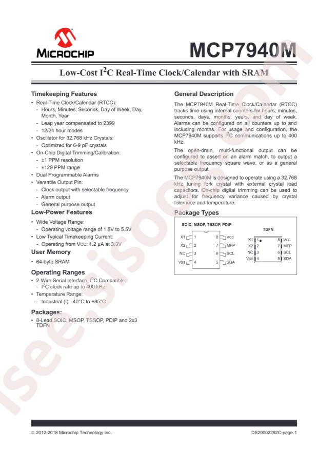 MCP7940M-I/ST