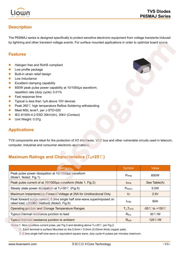 P6SMAJ22CA
