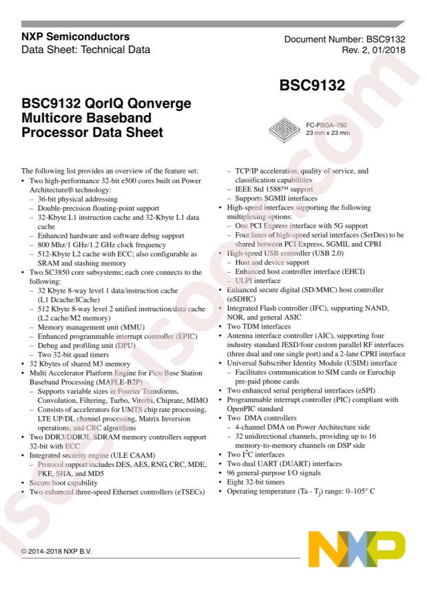 BSC9132NXE7MNMB