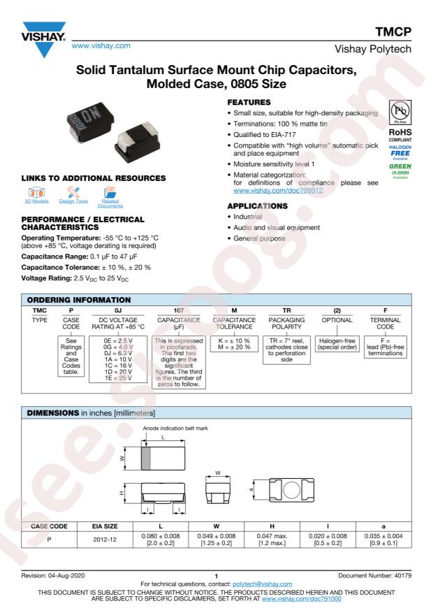 TMCP1A106MTRF