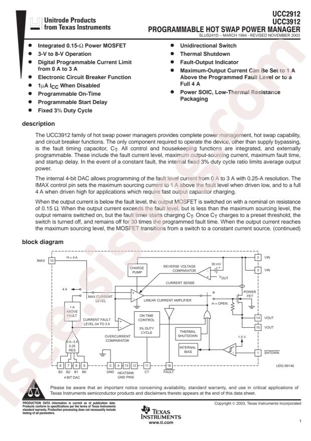 UCC3912DPTR