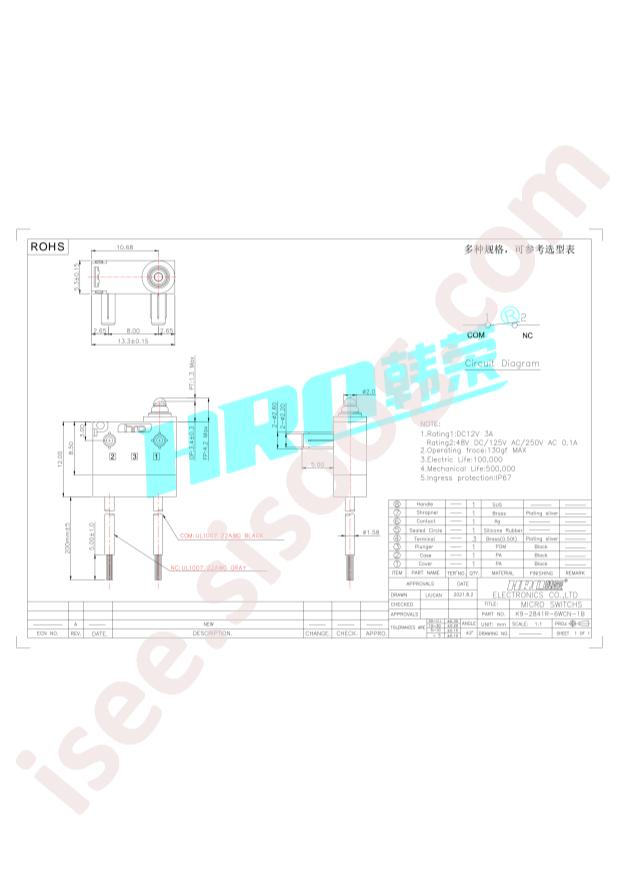 K9-2841R-6WCN-1B