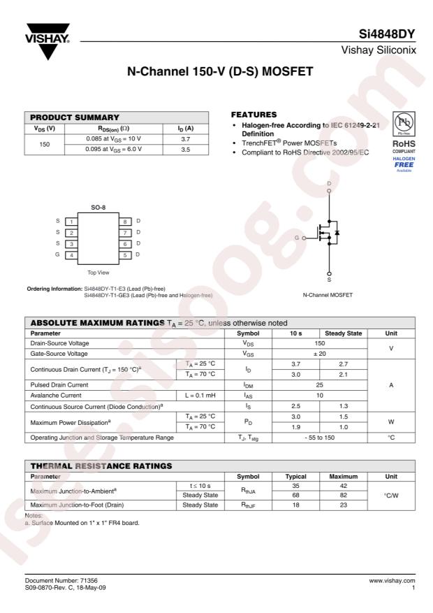 SI4848DY-T1-E3