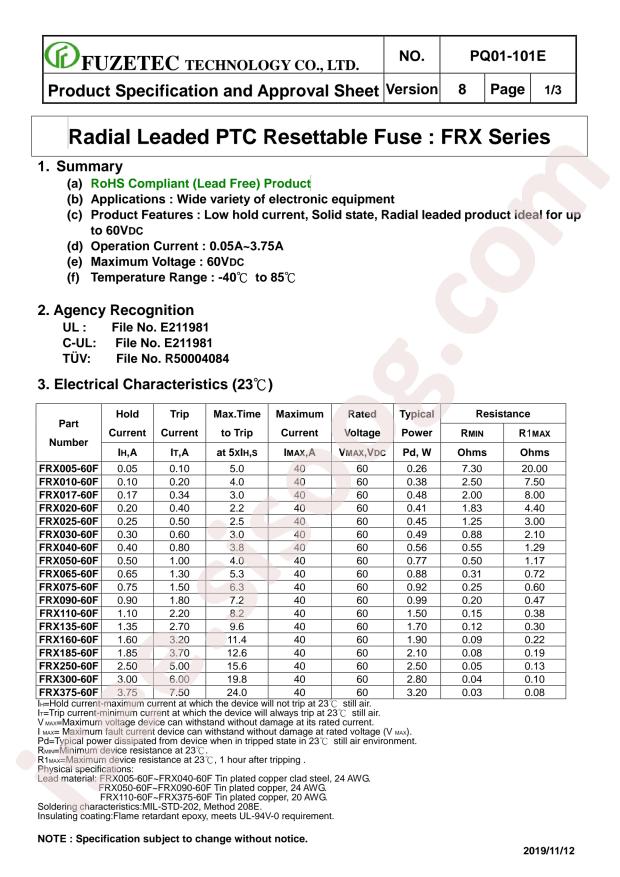 FRX030-60F