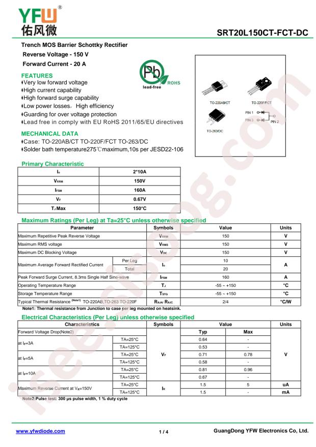 SRT20L150CT