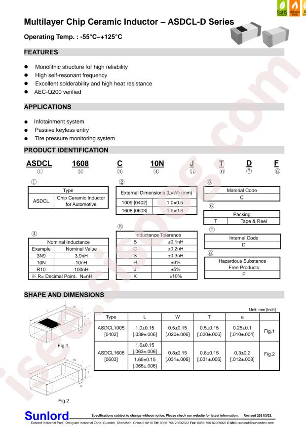 ASDCL1005C27NJTDF