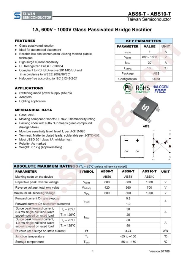 ABS8-T REG