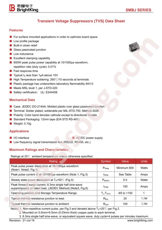 SMBJ170CA/TR13