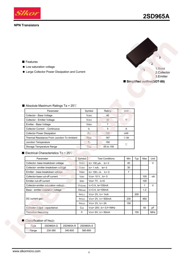 2SD965A-R