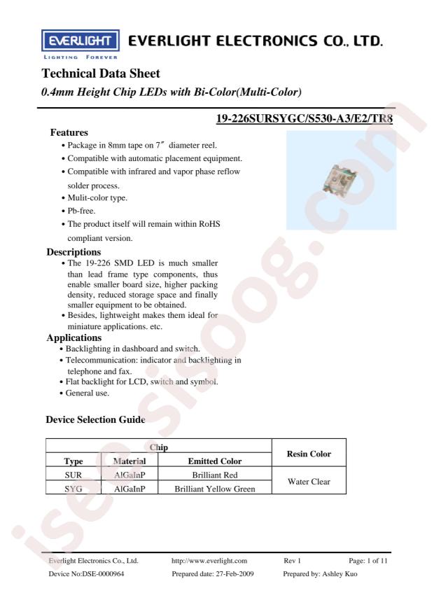 19-226SURSYGC/S530-A3/E2/TR8