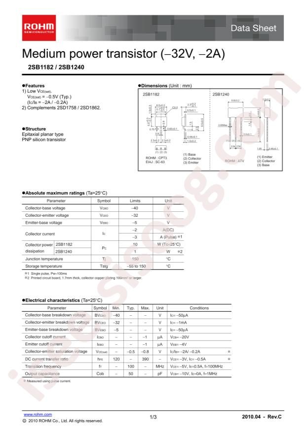 2SB1182TLQ