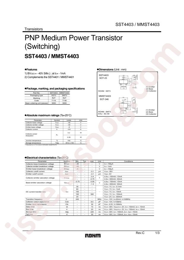 SST4403T116