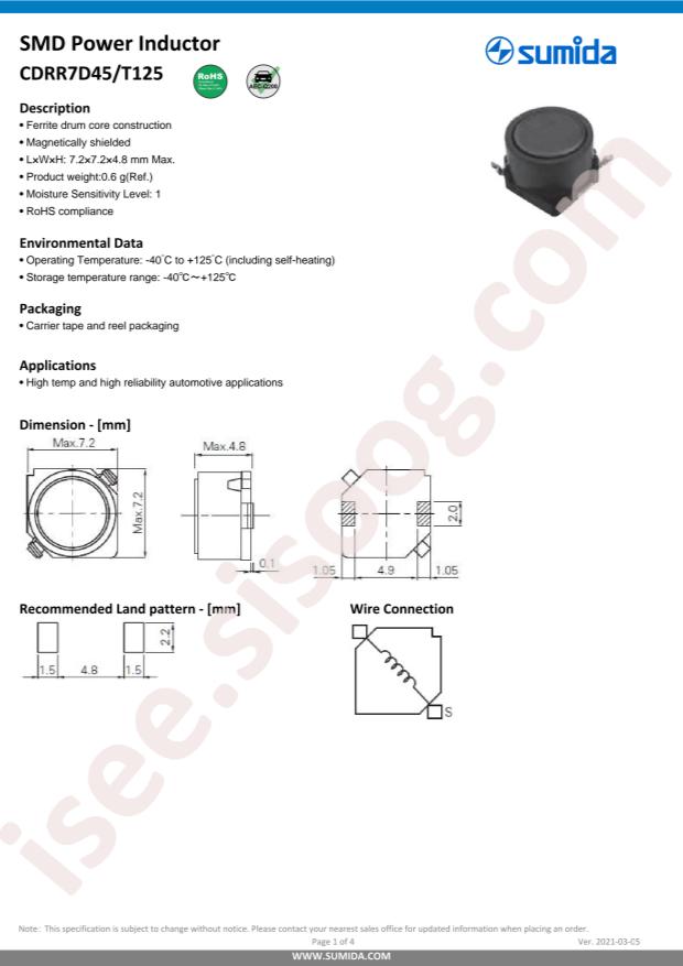 CDRR7D45T125NP-680MC