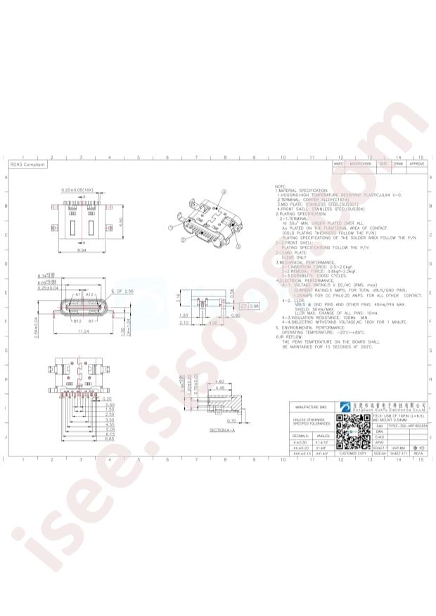 TYPEC-302-ARP16SC054