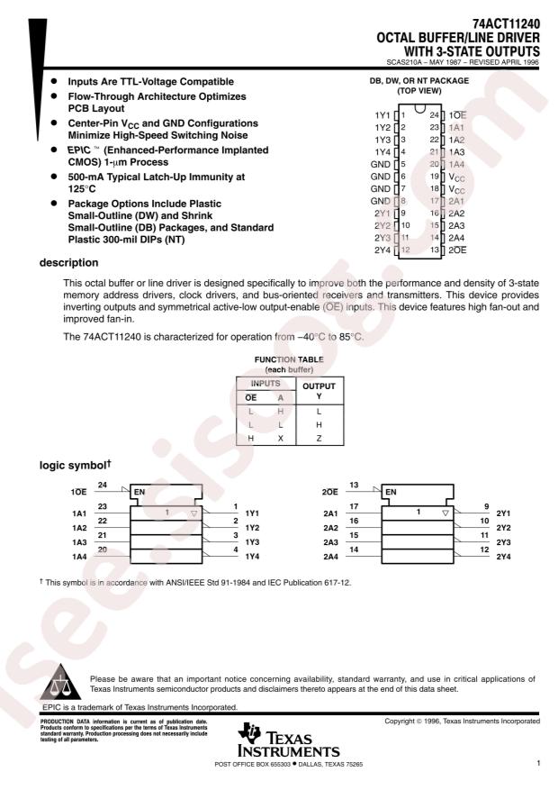 74ACT11240DWR