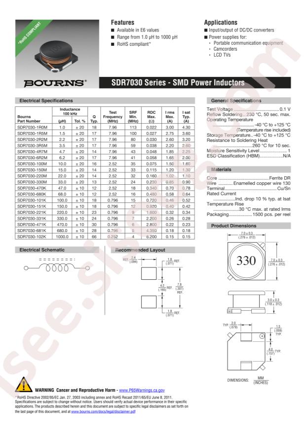 SDR7030-101K