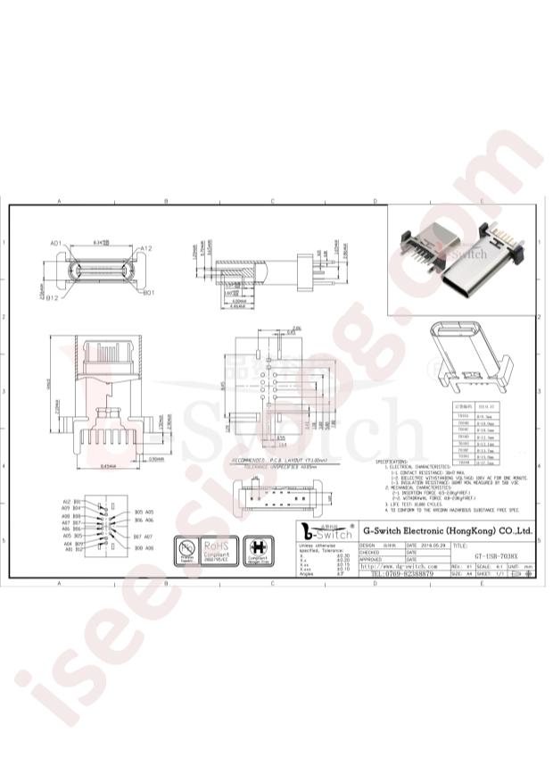 GT-USB-7038B