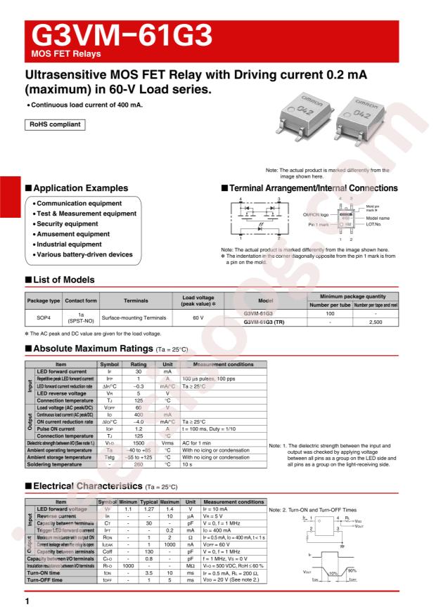 G3VM-61G3(TR)