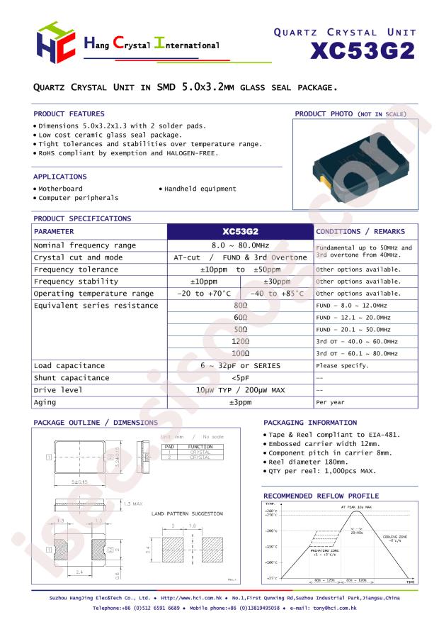 XC53G2-12.288-F12LJDTL