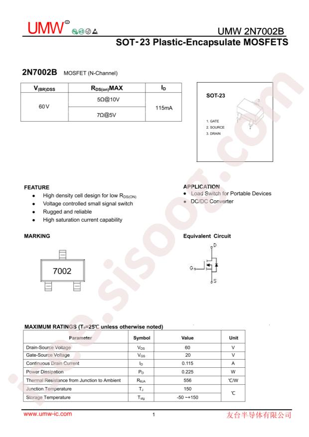 2N7002B