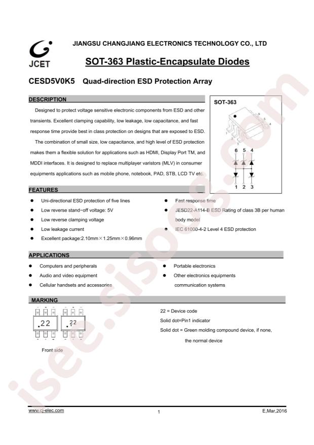 CESD5V0K5